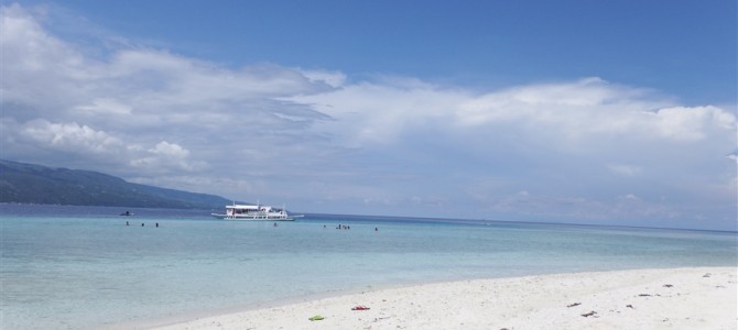 フィリピンの海-First trip with Batchmate-